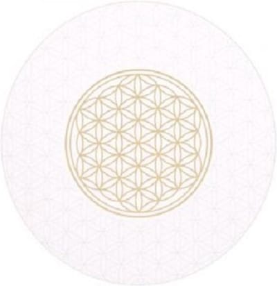 Yogi & Yogini naturals Bloem des levens onderzetters (set van 6 stuks)