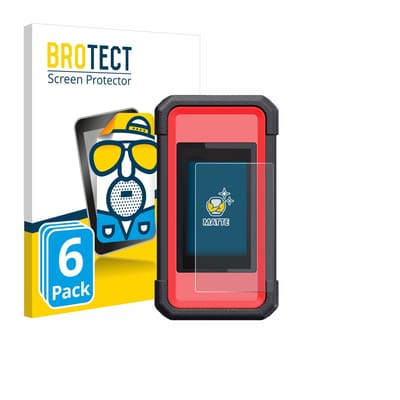 BROTECT - Screenprotector voor Launch X431 SmartLink C V2.0 - Folie Beschermfolie matte 6 Stuks