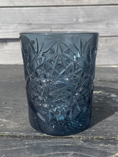 Waterglas van geslepen glas - set van 4 stuks - Pomme Chatelaine.NL