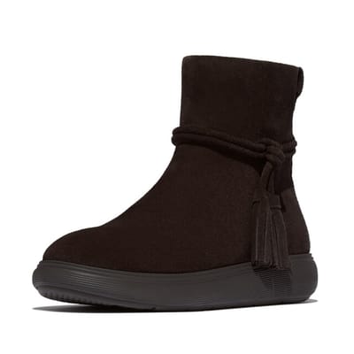 FitFlop FitFlop IQ-Comff Tassel Suede Short Boots BRUIN - Maat 37