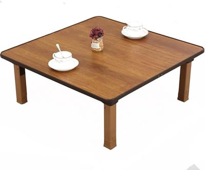 Klaptafel - Eettafel Laag - Koffie Drinken - Ruimtebesparend Ontwerp - 80x80x30cm - Groen