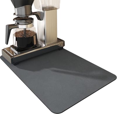 Dailygoods- Afdruipmat 30 x 50 cm - Absorberende Droogmat - Siliconen - Hittebestendig - Vaatwasserbestendig - Duurzaam Materiaal