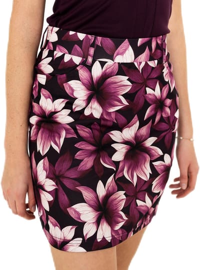 Func Factory dames Rokje Flora velvet flowers met binnenbroekje maat S
