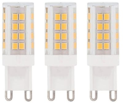 VITO LED Capsule Steeklamp G9 - 6W (vervangt 50W) - 579lm - 2700K - 220-240V - Ø16mm - Energiezuinig - 3 stuks