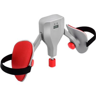 Thigh Master 10-35KG Verstelbare Bekkenbodem Spier Trainer Draagbaar Kegel Oefenapparaat Vrouwen zilver