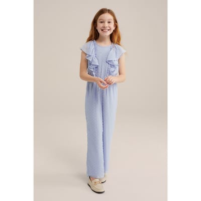 WE Fashion Jumpsuit Pastel Blue Taglia: 152 | Body per Neonato Outlet | Unisex | Blu