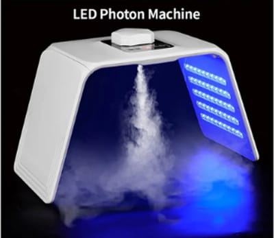 Kifarah LED-gezichtsmasker - LED Foton Machine - Huid Hydraterende Nano Spray - Gezicht & Lichaam SPA - Huidverzorging Schoonheidsmasker- Professional - inclusief beschermbril -