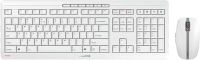 Draadloos Toetsenbord en Muis Set - Fluisterstil, QWERTY Indeling, Batterij Aangedreven, Ideaal voor Thuis en Kantoor