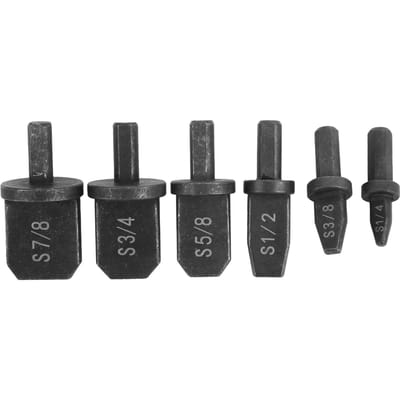 Ensemble de 6 pièces d'embouts d'expansion de tube Outil manuel d'évasement de tuyau pour climatiseur