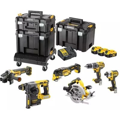 DeWALT DCK685P3T Accu combiset 6-delig 18V XR 5.0Ah in TSTAK