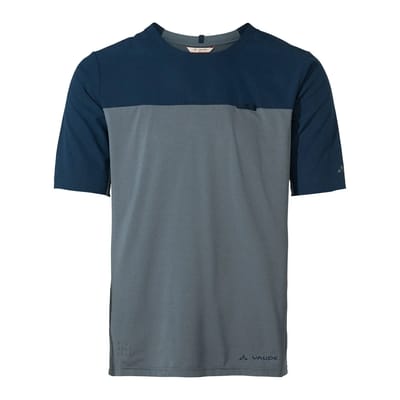 Vaude Bike Kuro Ii T-shirt Met Korte Mouwen Grijs L Man