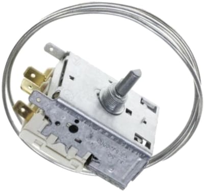 Koelkast Thermostaat - Vriezer Regelaar - Temperatuur Beheer - Directe Vervanging - Standaard Afmetingen - Zwart
