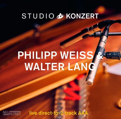 Philipp Weiss & Walter Lang - Studio Konzert (LP) (Limited Edition)