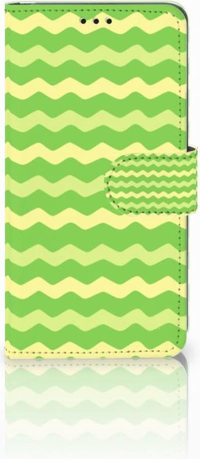 Samsung Galaxy S10 Telefoon Hoesje Waves Green