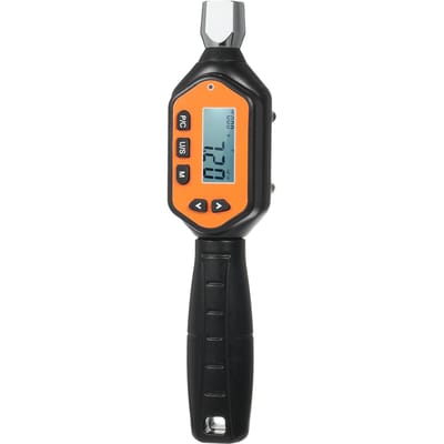EWM-R-100 12'' Aandrijving Mini Vervangbare Kop Digitale Momentsleutel Handbediend Draagbaar Digitaal Koppel EWMC-R-10 orange