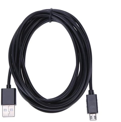 Micro USB kabel - USB A naar Micro USB - Zwart - 3 meter