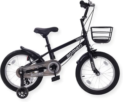 Kinderfiets - Jongensfiets - Leren Fietsen - Koolstofstalen Frame - 16 Inch Wiel - Zwart