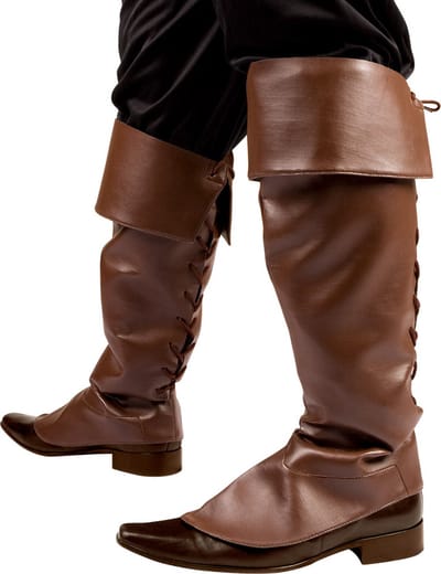 Boland - Paar beenkappen Walker One size Bruin - Volwassenen - Mannen - Piraten - Piraten