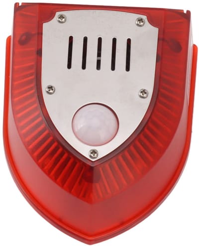By shayne - Dierenverjager op zonne-energie - Geluid en licht - Oplaadbaar via USB - Boomgaard Theetuin Villa Boerderij - Solar - USB-oplaadbaar - Ge.