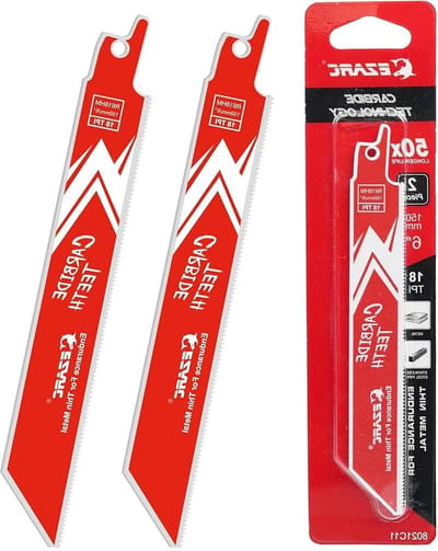 Reciprozaagblad Hardmetalen R618HM Endurance voor dun metaal-roestvrijstalen platen 6 inch 18TPI - 2 stuks
