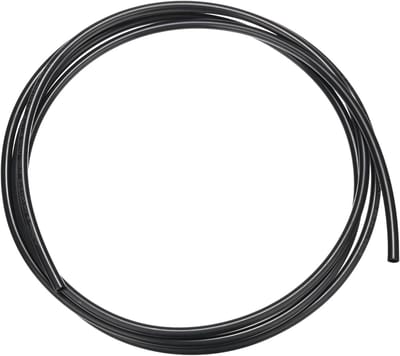 Nylon slang voor lucht- en vloeistoftransport, 6 mm ID x 8 mm OD, PA6, 3m zwart, geschikt voor remsystemen en brandstof
