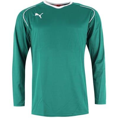 Puma V5.08 Lange Mouw V-Hals Groen Heren Voetbal Top 700472 05M