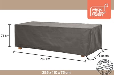 Winza Outdoor Covers - Premium - beschermhoes tafel tot 280 cm - Afmeting : 285x110x75 cm -