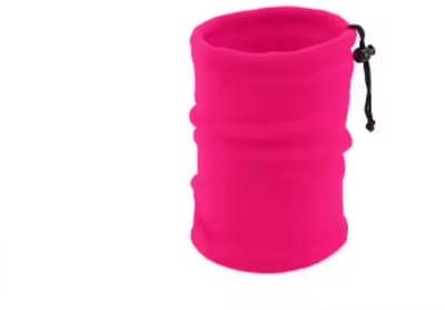 New Age Devi - Nekwarmer - Fuchsia Fleece - Verstelbaar - Colsjaal voor Volwassenen