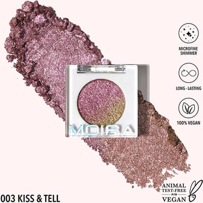 Moira Chroma Light Shadow - 03 Kiss&Tell - Oogschaduw - VEGAN - 1,4 g