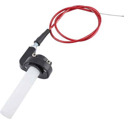 Snelle Draai Twist Handvat Gashendel Grip & Kabel voor 50‑250cc Motorfiets black
