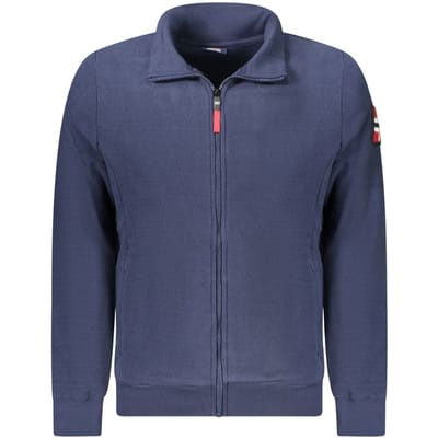 Noorwegen 1963 Blauwe Polyester Heren Sweatshirt