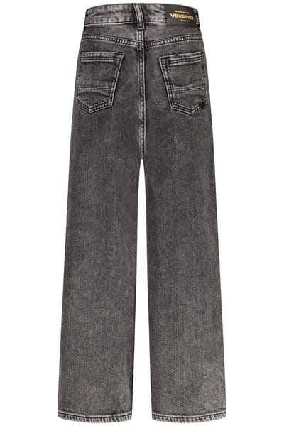 Vingino Girls Carlice Jeans Dark Grey Vintage Taglia: 2 | Jeans Outlet | kids | Grigio