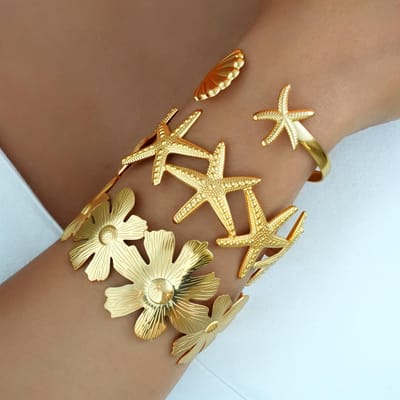 3 stuks/1 set Mode Minimalistisch Gouden Geometrische Golf Bamboe Knoop Asymmetrisch Armband Set, Geschikt Voor Vrouwen, Dik Effen Met 3-piece Suit beige