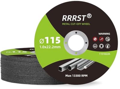 25 Stuks Flexibele Doorslijpschijven 115mm voor Metaalbewerking