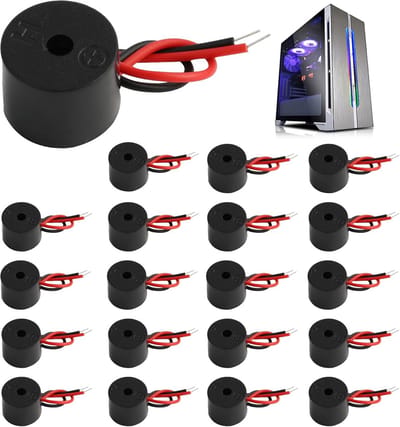 Dailygoods - 20 Stuks Elektronische Actieve Buzzers met 85 dB Geluidsniveau