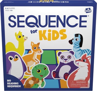 Dieren Sequence Spel voor Kinderen - Strategiespel voor 2-4 Spelers