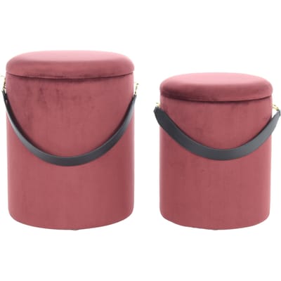 Set van 2 poefs Arabella | Hearthome & Living