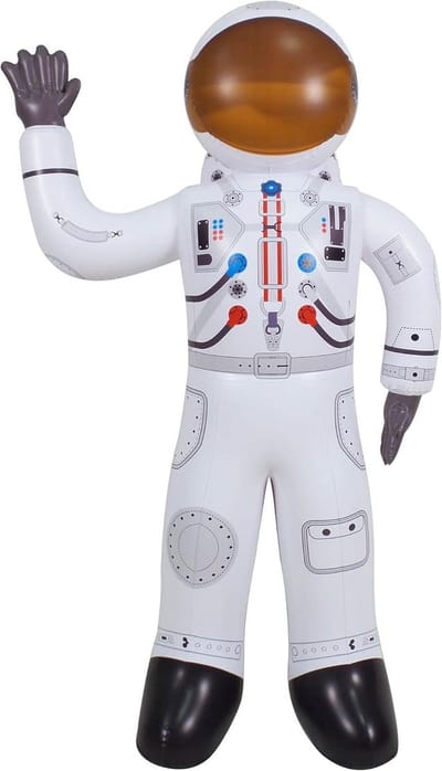 Opblaasfiguur Astronaut voor Feestjes en Decoratie