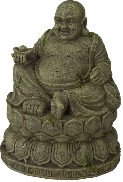Aqua Della - Aquariumdecoratie - Vissen - Bayon Buddha M - 9,5x9,5x12,5cm - 1st