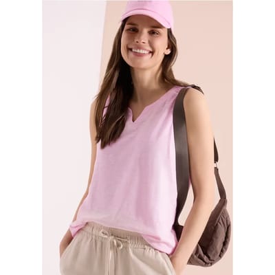 Gekleurde jersey top