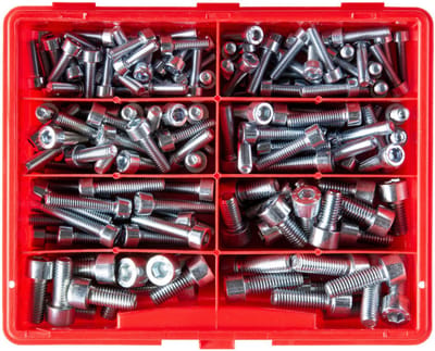 Dresselhaus Inbusbouten Assortiment – 154-delig – DIN 912 / ISO 4762