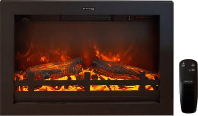 Xaralyn Elektrische haard - Flandria - 1500 Watt verwarming - met afstandsbediening - inbouwhaard - sfeerhaard