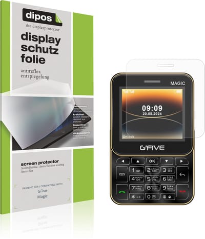 dipos – 4x Matte Beschermfolie geschikt voor GFive Magic | Krasbestendige & antireflecterende Screenprotector Ultra-Thin