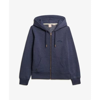 Superdry - Essential Logo hoodie met rits - Dames - Hoodies