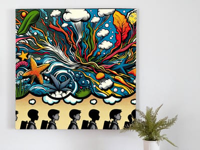 Kunstprint | Wanddecoratie | Forex | 60 × 60 cm