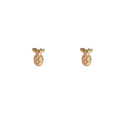 Go Dutch Label Oorknoppen Fish Stud Goudkleurig