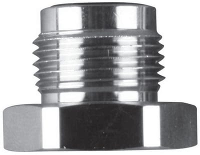 Oms Blind-plug With Din 230 Bar O-ring Zilver