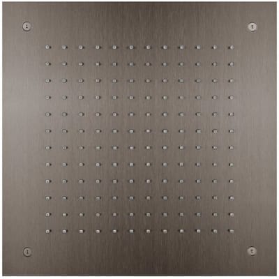 Herzbach DESIGN iX PVD rain shower for ceiling installation square 38 x 38 cm 21.638000.2.40