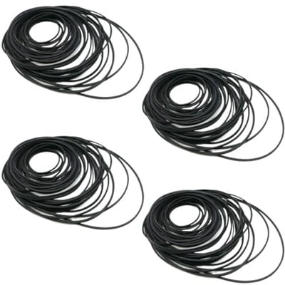 Cassetape en machineriemen set - 112 stuks, diverse maten voor audio- en videospelers