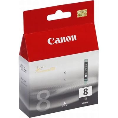 CANON CLI-8BK inktcartridge zwart standard capacity 1-pack blister zonder alarm